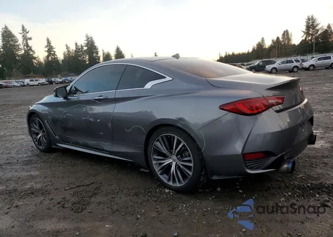 2018 Infiniti Q60 Luxe 300 z USA, uszkodzony, nr VIN JN1EV7EK7JM340723